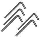 5pcs 6mm Carbon Steel L Shaped Hexagon Allen Key Wrench Key Spanner
