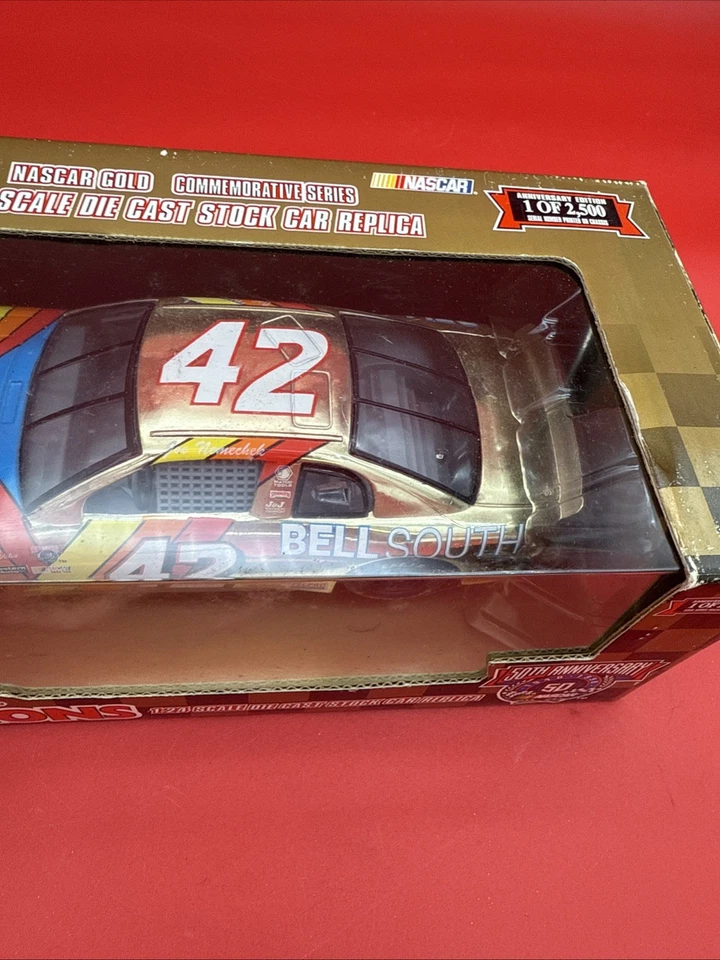 Joe Nemechek #42 Bellsouth NASCAR ORO 50 aniversario 1:24 Foto 3 de 4