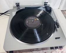 Audio-Technica AT-LP60 Automatic Belt-Drive Turntable Record Tested Works Great
