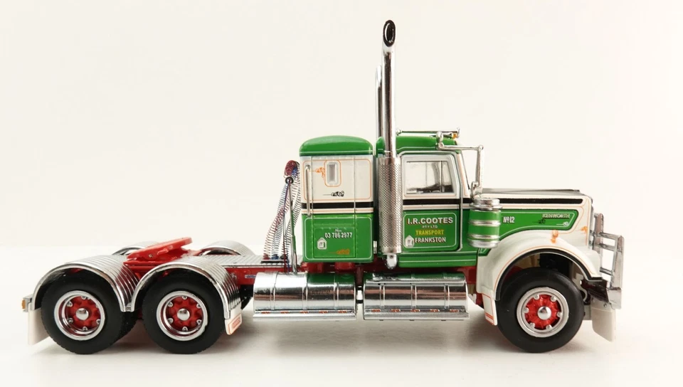 Iconic Replicas - Kenworth W900 6x4 Prime Mover Low Line Spider Cootes - 1:50 - Image 3 of 4