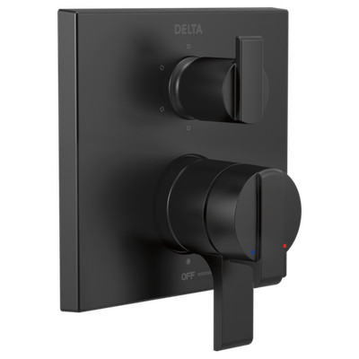 Delta Ara T27967-BL 17 Series Valve Trim w/ 6-Setting Diverter - Matte Black