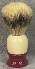 Ever Ready Sterilized C40 Red Cream Shaving Brush Made In USA