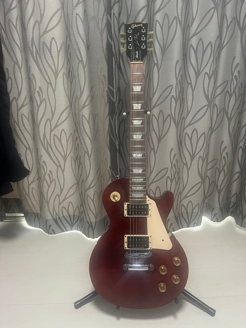 Gibson Les Paul Studio Electric Guitar HH Wine Red With Hard Case 2016