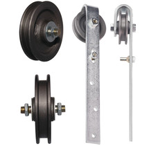 Schiebetor- / Scheunentor- / Tor-Rolle, mit oder ohne Bügel, verschiedene Größen