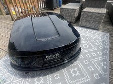 Halford Roof Box 470L Capacity Car Roof Box with Lock