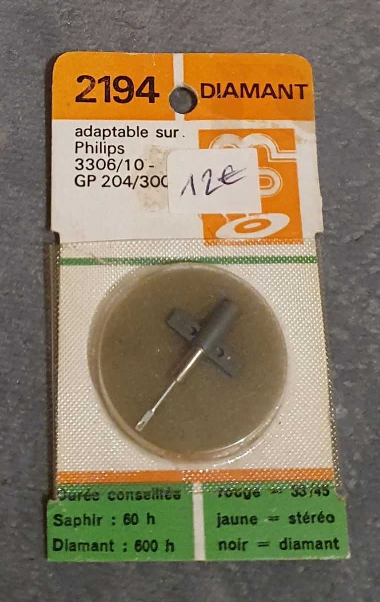 Diamant De Lecture Pour Platine Philips AG 3306/3310 - MPB 2194 Neuf