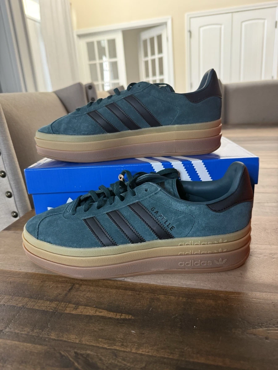 adidas Gazelle Bold Green Blue Gum W for sale | eBay