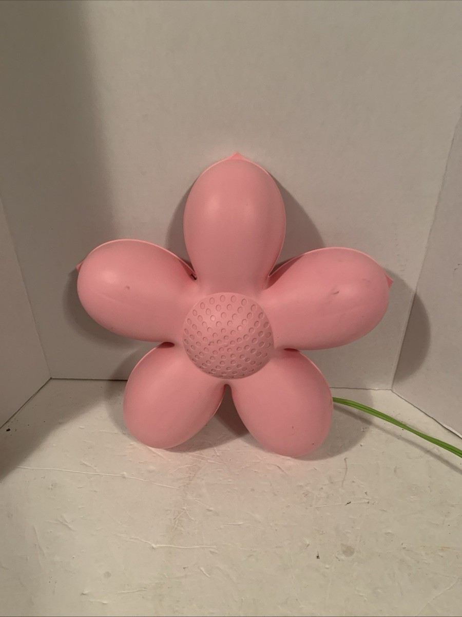 IKEA Smila Blomma Pink flower wall lamp cord with toggle 14