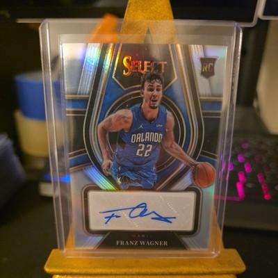 21-22 Panini Select Rookie Signatures Franz Wagner RSFWG Silver Prizm /249 AU RC