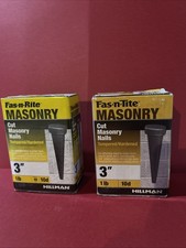 Fas-n-Rite Masonry 3” cut masonry nails
