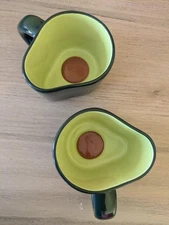 Tabitha Brown Set of 2 Avocado 16 oz. Coffee/Tea Mugs Brand New