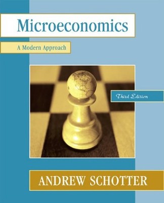 Mikroökonomie: Ein Moderner Ansatz Hardcover Andrew R. Schotter