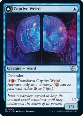 Captive Weird - MOM MTG - Light Play