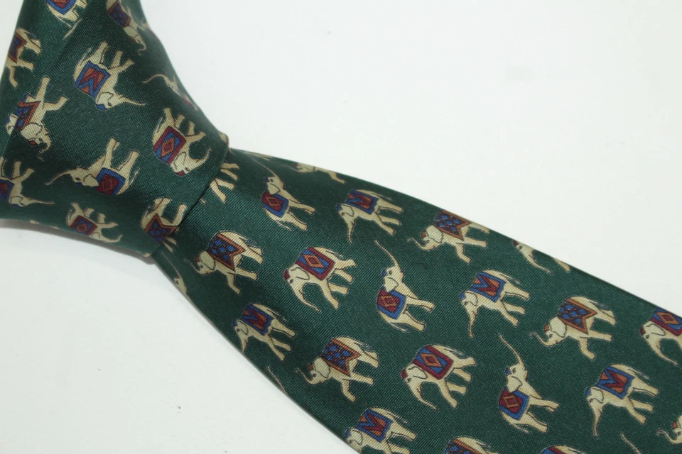 Corbata de seda Jim Thompson F85633 Foto 3 de 4