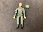1982 Vintage G.I. GI Joe 3.75 ARAH General 0awk v1 Straight Arm Action Figure