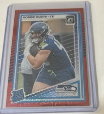 2025 Optic Robbie Ouzts Red Mojo Parallel (RC) Seattle Seahawks Mint