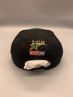Casquette Vintage Dallas Stars Snapback – NHL – Laine Mélangée Noir Et Vert – Nutmeg