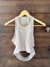 Outdoor Voices Crop Tank Sports Bra Size Small Gray