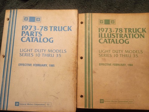 Interesting 1978 Chevy Truck Parts Catalog Photos