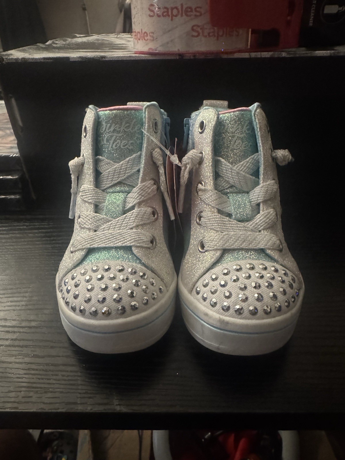 Skechers Twinkle Toes Girls Sneakers Size 5 Light Up Shoes