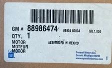 ACDelco Engine Cooling Fan Motor 150W Driver (Left) Side 15-80217 88986474