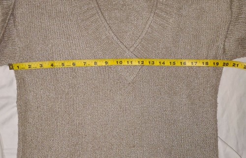 Carolyn Taylor Womens Sweater Scoop Neck Short Sleeve Size L Vintage Soft Gift - Picture 6 of 7