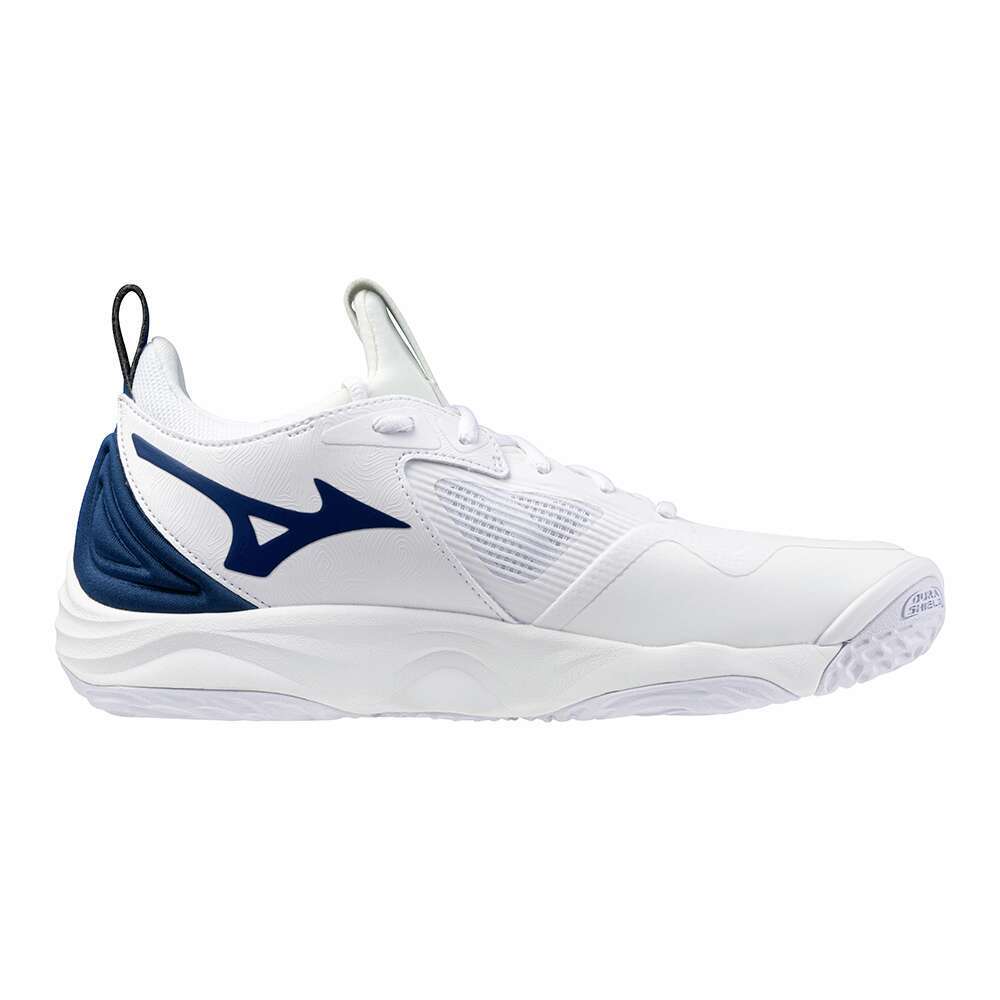 MIZUNO Wave Momentum 3 V1GA2312 57 White Navy Width 2.5E