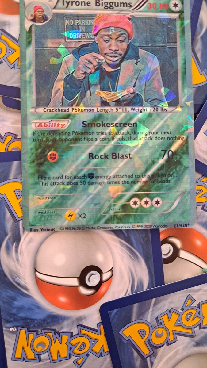 Tyrone Biggums Pokemon Card Chappelle | eBay