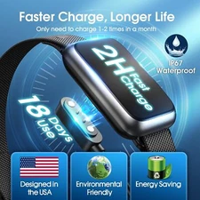 Auto Anti bark Dog Collar Intelligent Waterproof Barking NO E-shock