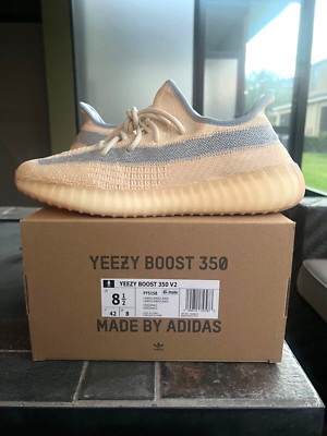 BNIB Adidas Yeezy Boost 350 V2 Linen SZ 8.5 Jordan 
