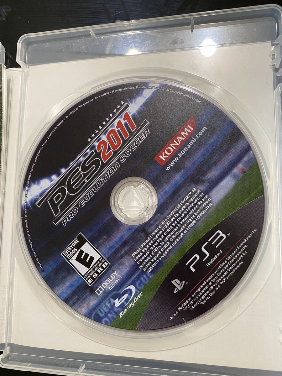 PES 2011 – Pro Evolution Soccer Sur PS3, PAL, Bon état, Jeu Complet