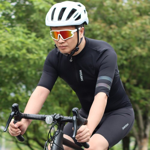 WOSAWE Radsport Trikot Team Fahrrad Trikot Radfahren Kleidung Rennrad Gel kurzes - Bild 7 von 23