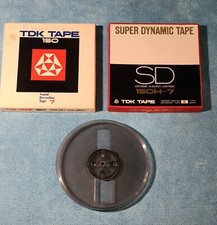 2 Used Tdk Reel To Reel Tapes 1-150 And 1 Sd150h