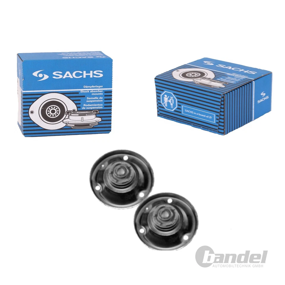 2 SACHS FEDERBEINLAGER DOMLAGER VORNE RECHTS + LINKS passend für BMW X5 E53