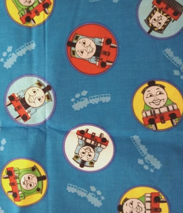 Thomas Train Fun Tela Longitud Pieza 24 x 10,5 Pulgadas Nuevo Foto 2 de 2