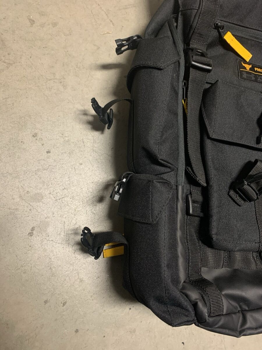 Under armour UA x Project Rock Freedom Regiment Backpack - Black Under armour UA x Project Rock Freedom Regiment Backpack - Black