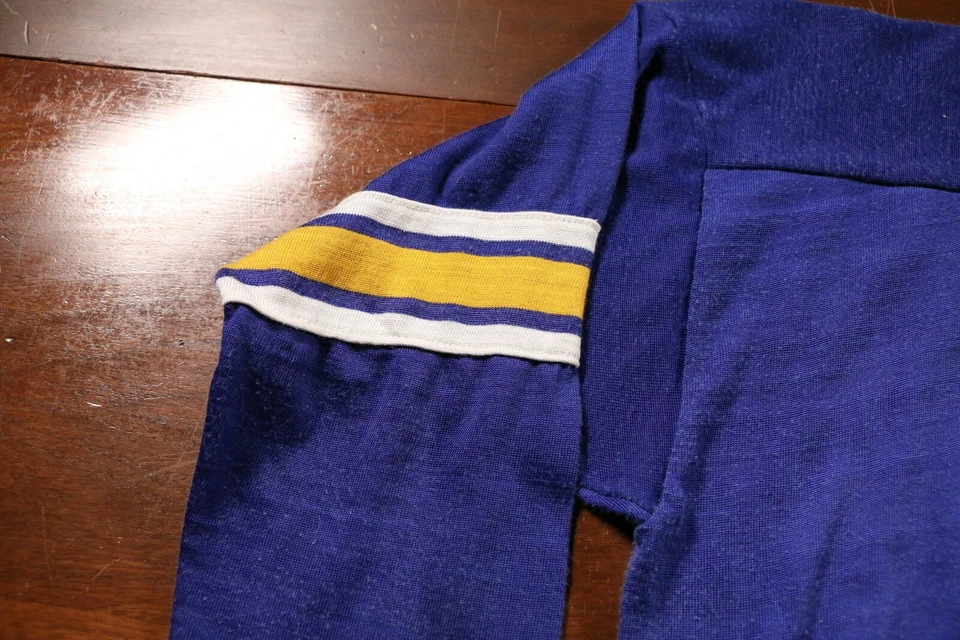 True Vintage 70s St. Louis Blues Jersey Rawlings Souvenir NHL Hockey - Image 4 of 4