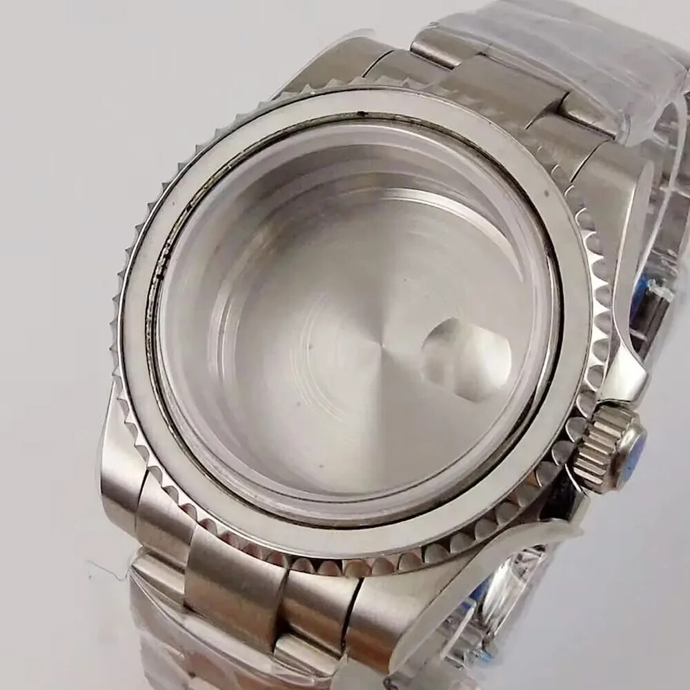 Diver 40mm Watch Case for SUB GMT Watch Mod  NH39 NH70 NH72 904L Bracelet