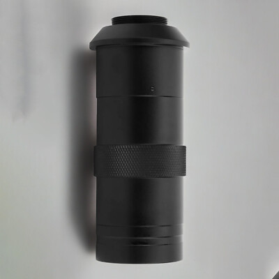 8x-100x Industry Microscope Digital CCD Camera Lens C-Mount Objective  Zoom Lens