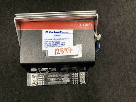 COLLINS TRANSCEIVER, VHF 20 P/N 622-1879-001 FAA REP TAG /OUTRIGHT # 12597