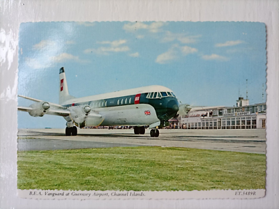 Guernsey Jersey Channel Islands Airport CARD GUERNSEY AIRPORT