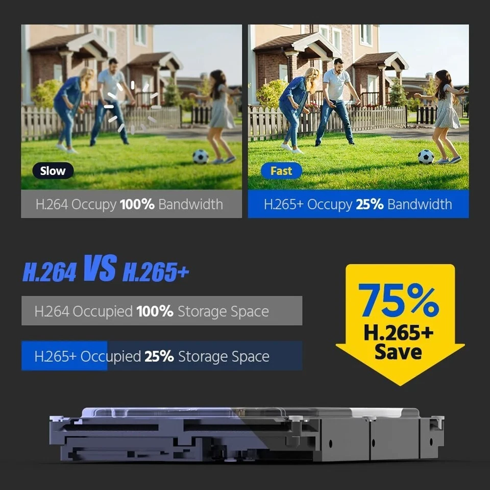 HIKVISION HILOOK DVR 4 8 16 CH TURBO HD 1080P HDMI VGA CCTV DVR RECORDER UK  HD - Image 4 of 4