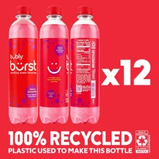 Burst, Cherry Lemonade, 16.9 FL Oz Bottles (Pack of 12)