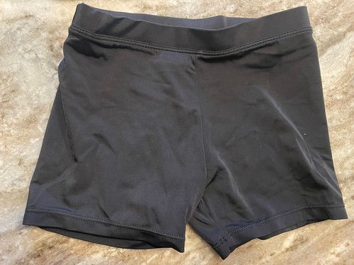 Lot of 4 Girls Short Tights Size 5T & 6. Black/white/gray/navy. - Picture 4 of 10
