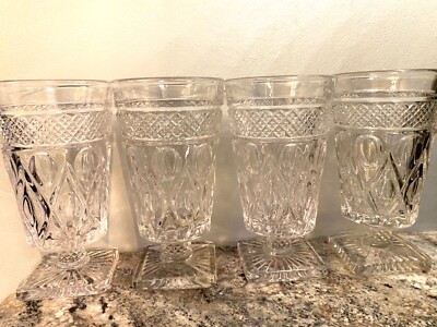 Imperial Cape Cod 4 Iced Tea Footed Glassware 6