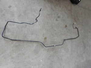 2003 LAND ROVER DISCOVERY II RIGHT PASSENGER FRONT STEEL BRAKE LINE