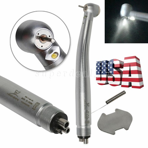 Kavo Style Dental LED E-generator Handpiece /Nsk style High Speed No-LED 2/4Hole - Picture 7 of 28