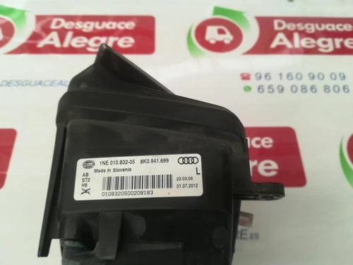 8K0941699 Faro Antiniebla Izquierdo para AUDI A4 BERLINA (8K2) Básico 20 333823 - Imagen 3 de 9
