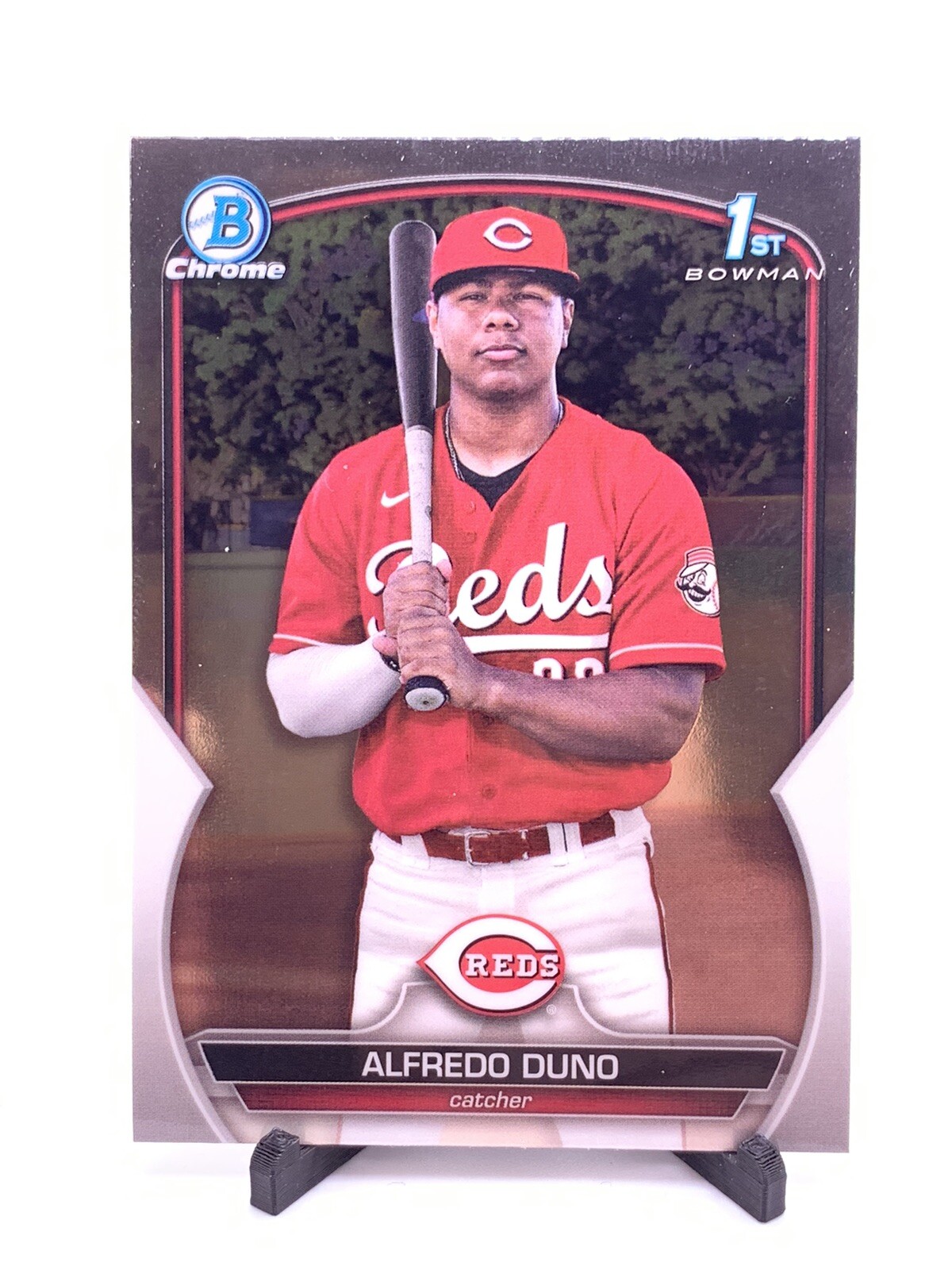2023 Bowman Chrome #BCP-238 Alfredo Duno Chrome Prospects Reds
