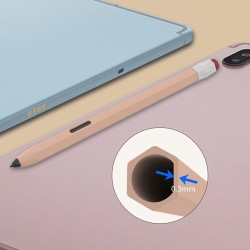 Tablet Touching Pen Silicone Case For Samsung Galaxy Tab S6 Lite/S7/S7+/S8/S9 - Picture 8 of 13